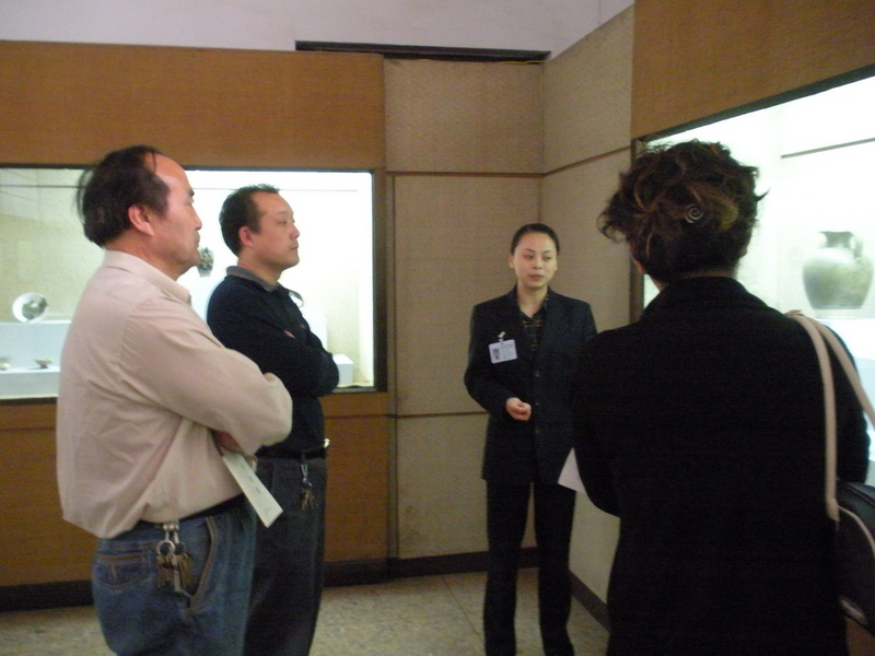 2009年郭馆长等人赴山西博物馆学习